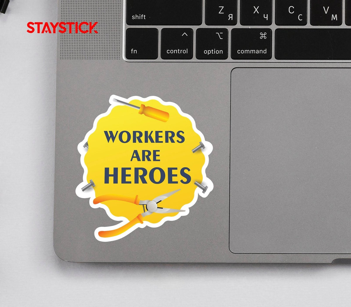 Worker Sticker Premium Vinyl Sticker