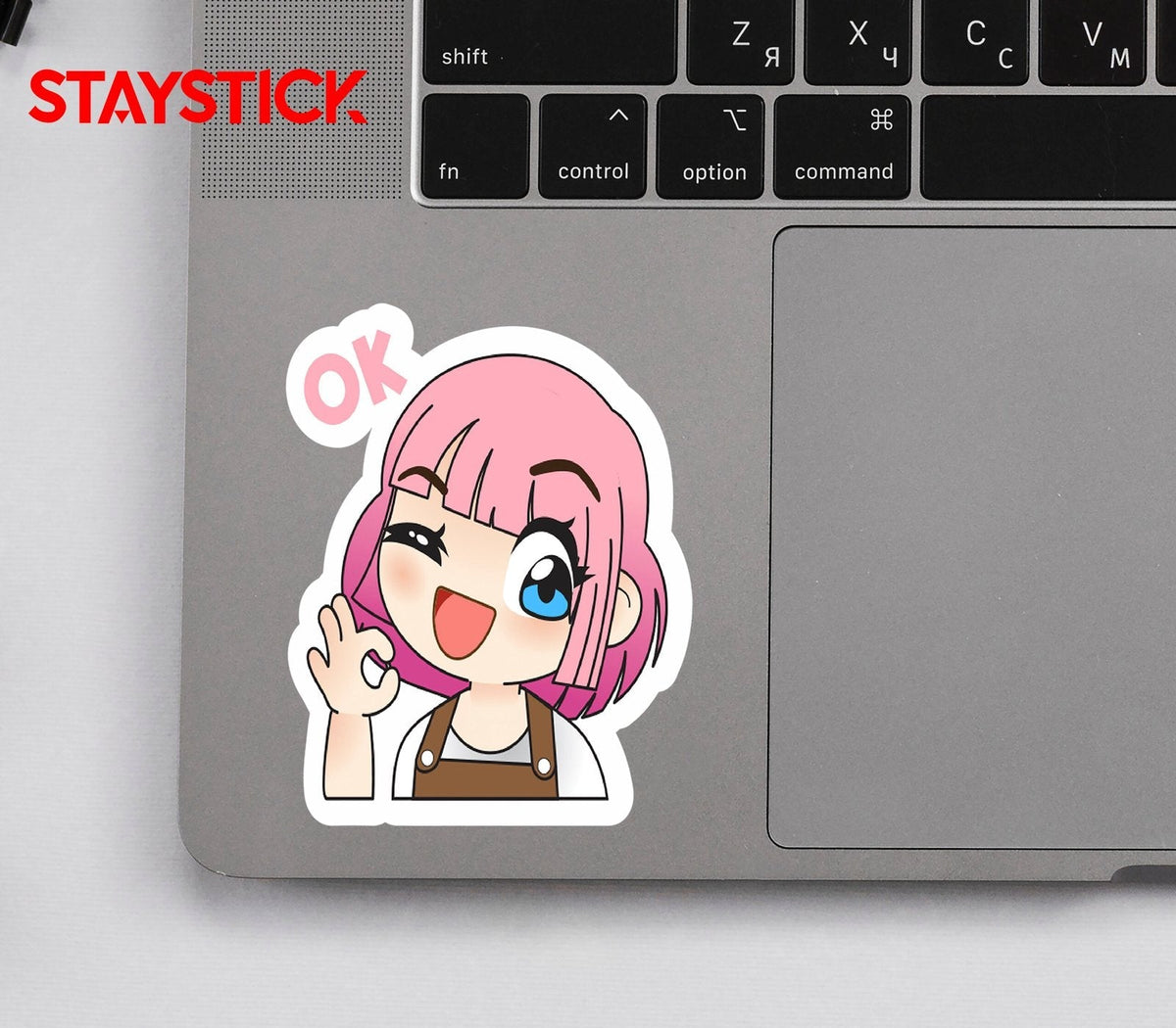 OK STICKER Premium Vinyl Sticker