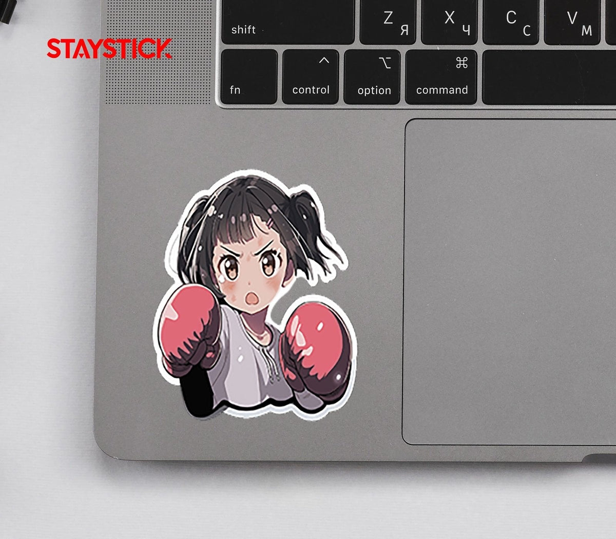 Angry Anime Girl Sticker Premium Vinyl Sticker