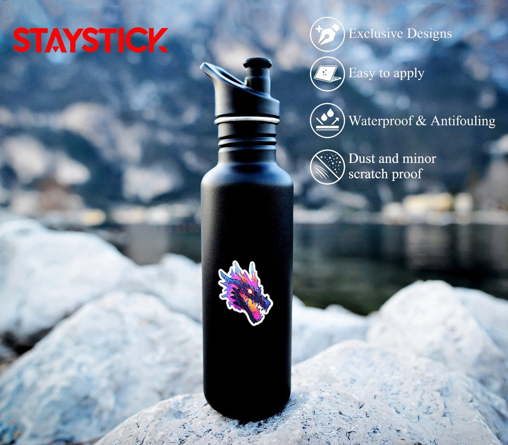 Dragon Face Sticker Premium Vinyl Sticker