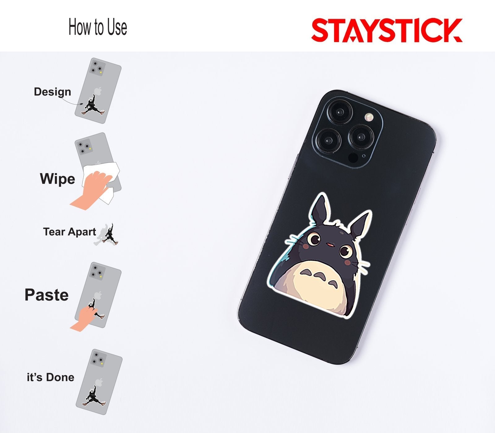 TOTORO STICKER Premium Vinyl Sticker