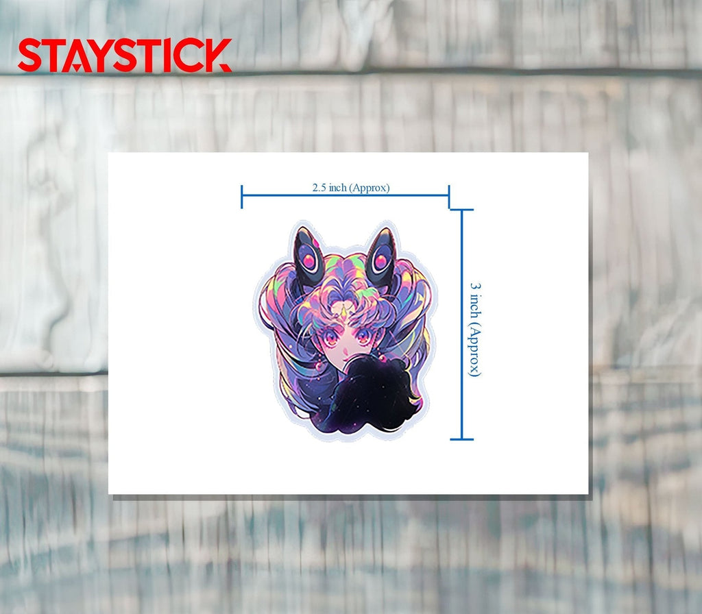 Moon Girl Sticker Premium Vinyl Sticker