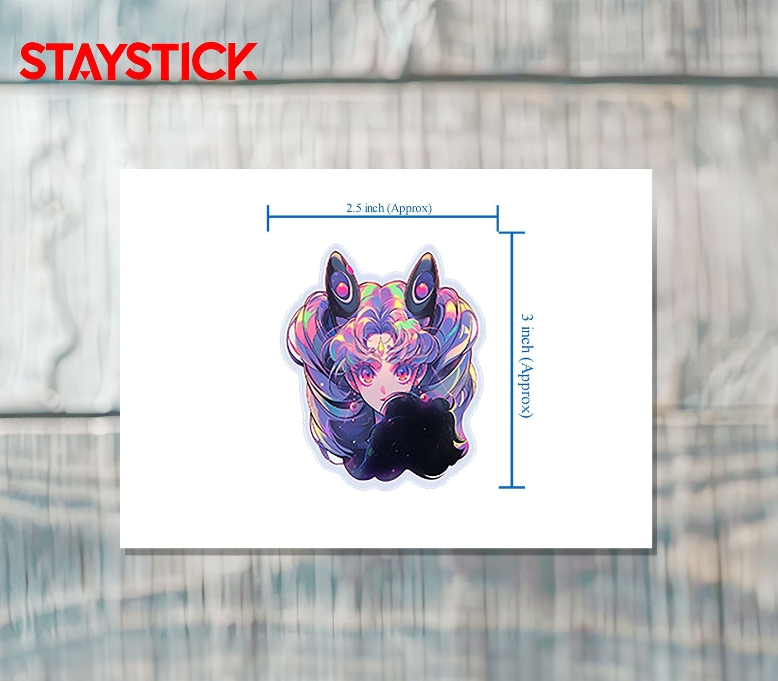 Moon Girl Sticker Premium Vinyl Sticker
