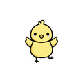 Baby Duck Sticker Premium Vinyl Sticker
