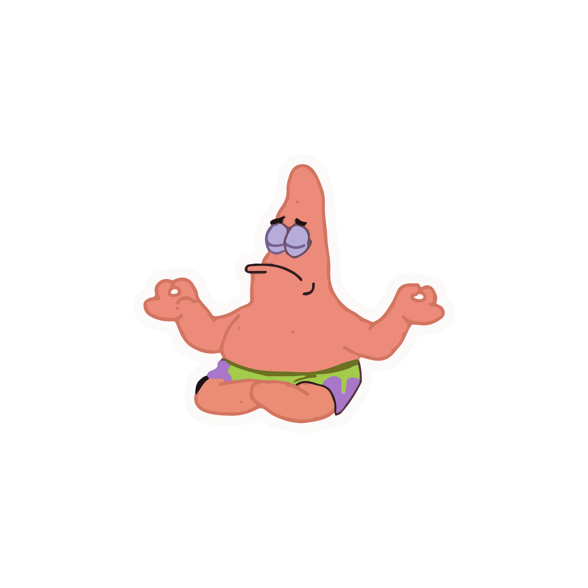 Cartoon Sticker Premium Vinyl Sticker