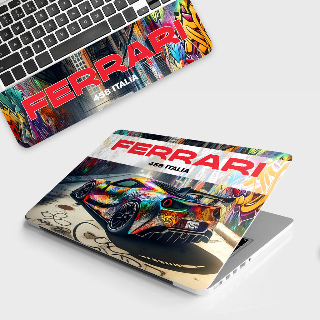 Ferrari 458 Italia Laptop Skin
