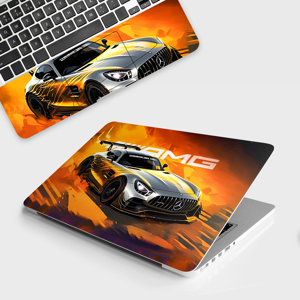 Mercedes-AMG GT Racing Laptop Skin