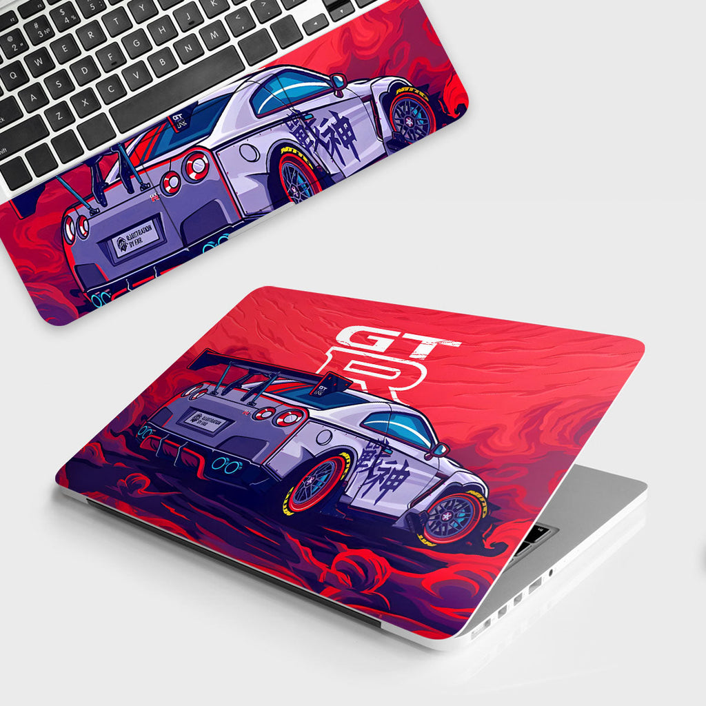 Nissan GTR Racing Laptop Skin