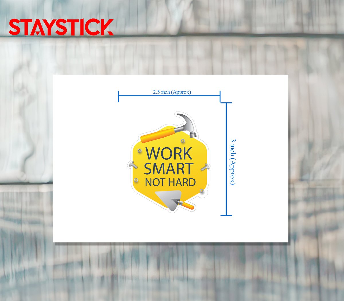 Motivation Sticker Premium Vinyl Sticker