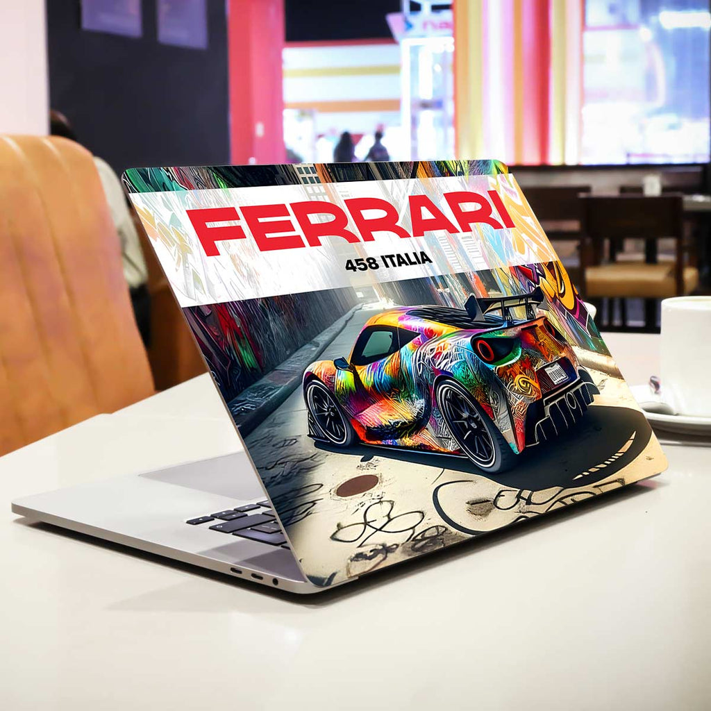 Ferrari 458 Italia Laptop Skin