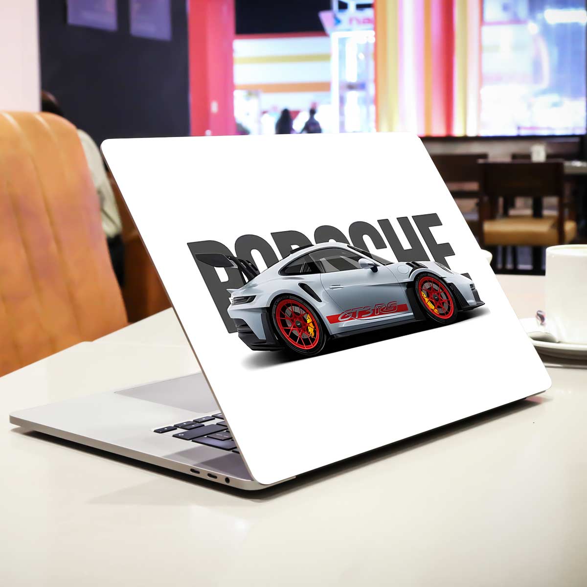 Porsche 911 GT3 RS Racing Laptop Skin