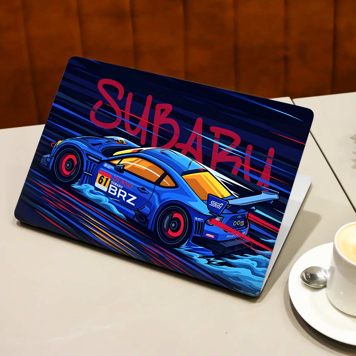 Subaru BRZ Racing Laptop Skin