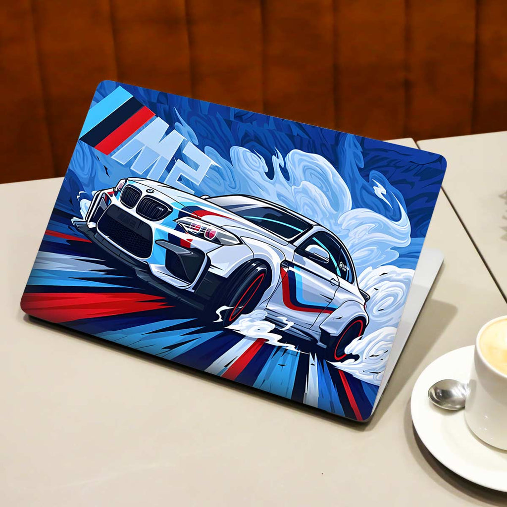 BMW M2 Racing Laptop Skin