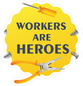 Worker Sticker Premium Vinyl Sticker