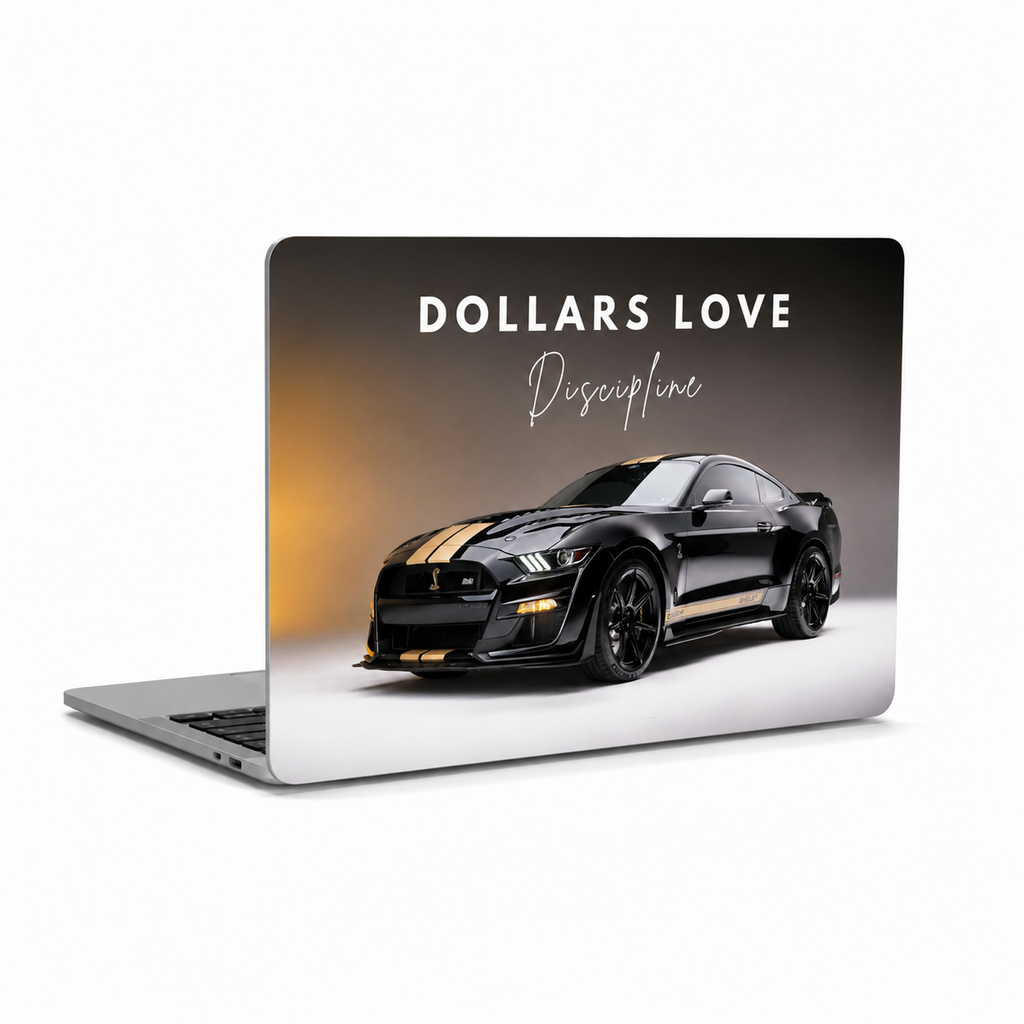 Ford Mustang Shelby GT500 Discipline Laptop Skin