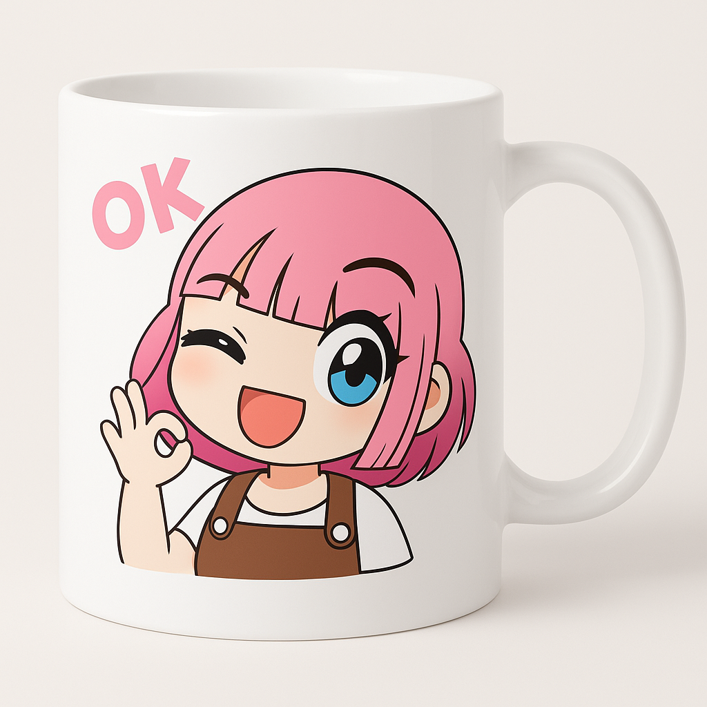 OK STICKER Premium Vinyl Sticker