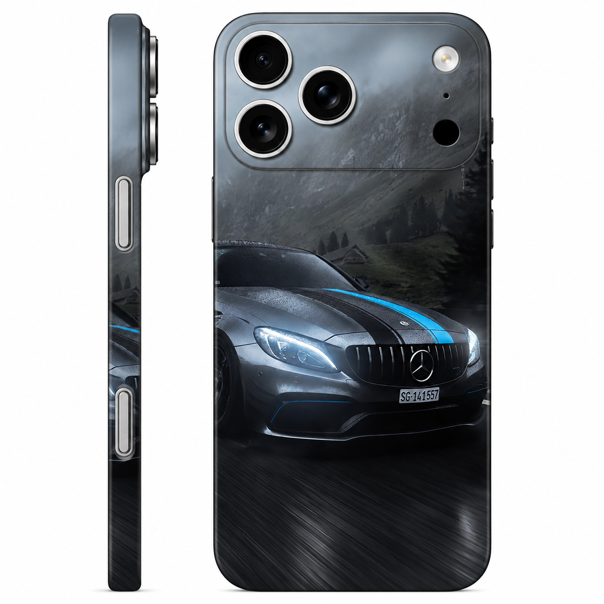 Mercedes AMG C63 Mobile Skin