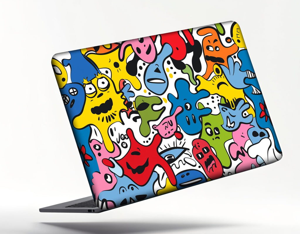 FUNNY DESIGNED SKIN LAPTOP STICKER