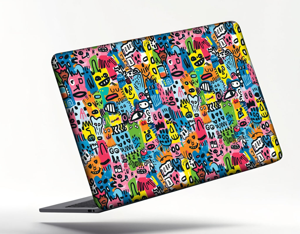 FUNNY CARTOON DESIGNED SKIN LAPTOP STICKER