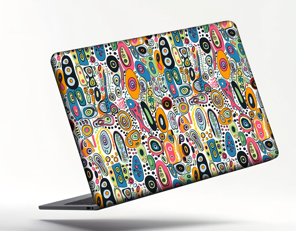 GRAPHICAL DESIGNED SKIN LAPTOP STICKER