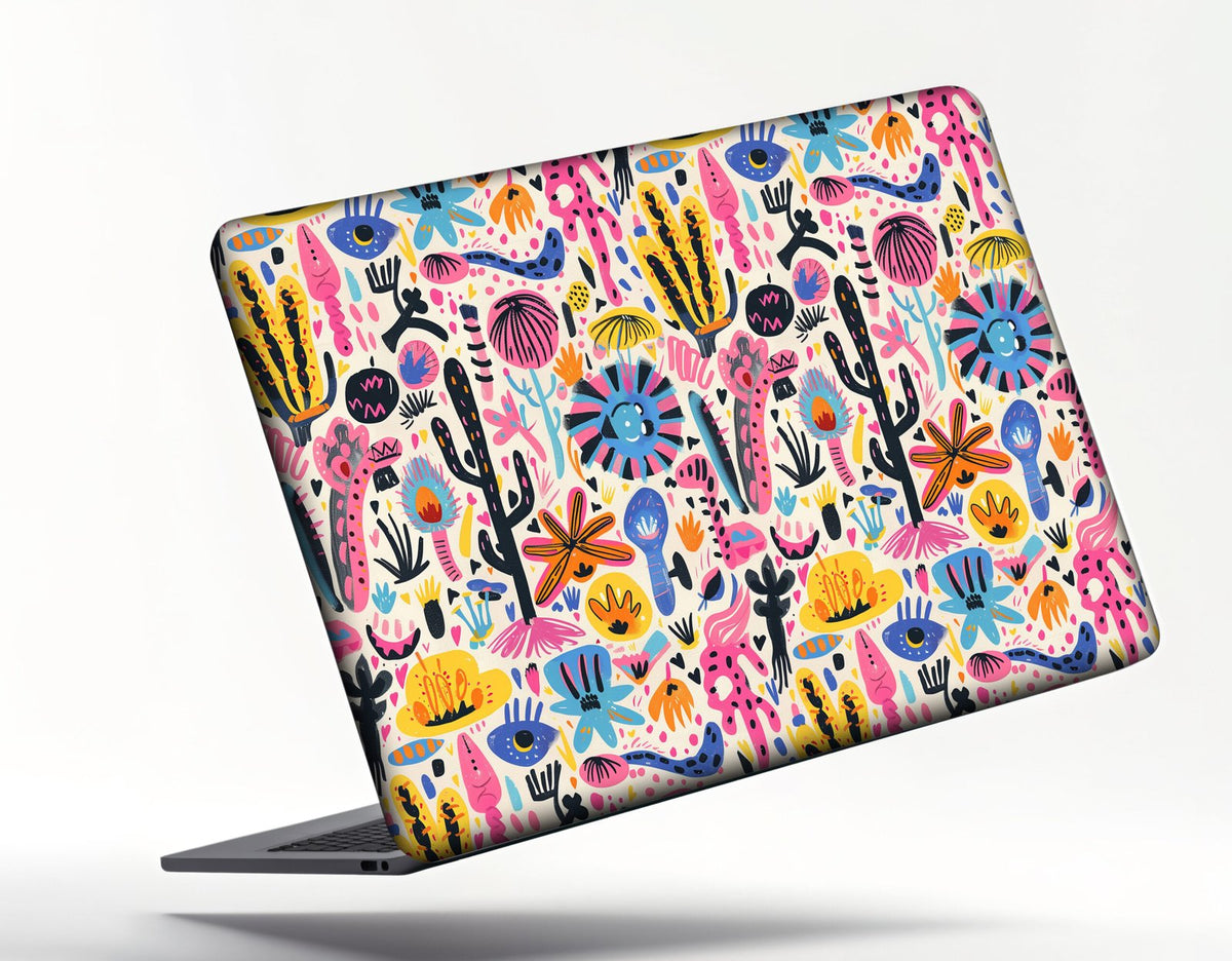 FLOEWER DESIGNED SKIN LAPTOP STICKER