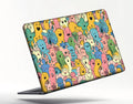 FUNNY MONSTER SKIN LAPTOP STICKER