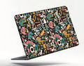FUNNY MONSTER DESIGNED  LAPTOP STICKER