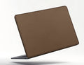 MEDIUM WARM BROWN TONE COLOR LAPTOP STICKER