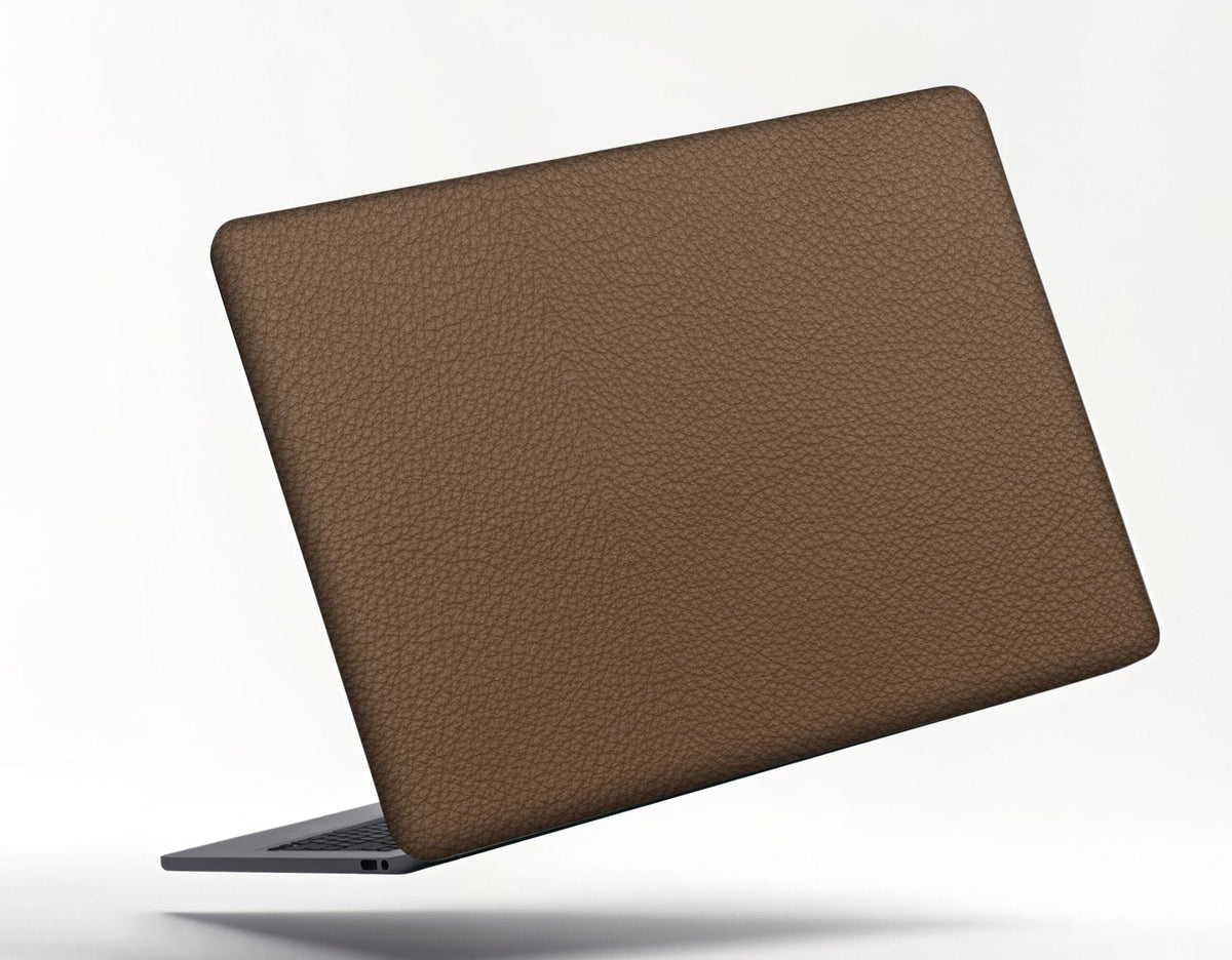 MEDIUM WARM BROWN TONE COLOR LAPTOP STICKER
