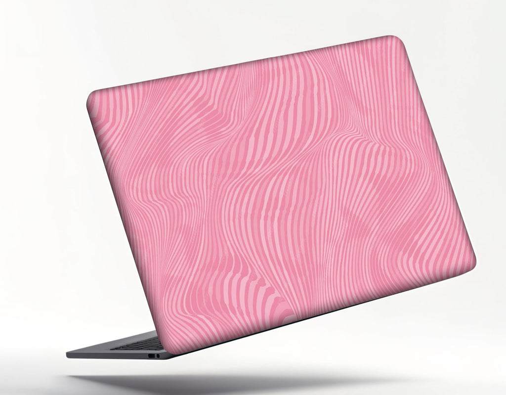 PINK COLOR DESIGNED LAPTOP STICKER