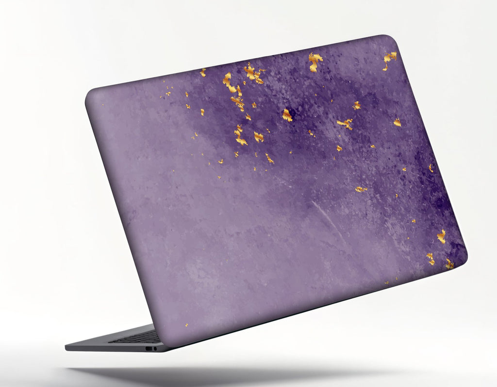 PURPLE GRAPHICAL LAPTOP STICKER