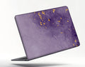 PURPLE GRAPHICAL LAPTOP STICKER