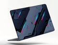 BLACK AND GREY GRAPHICAL LAPTOP STICKER