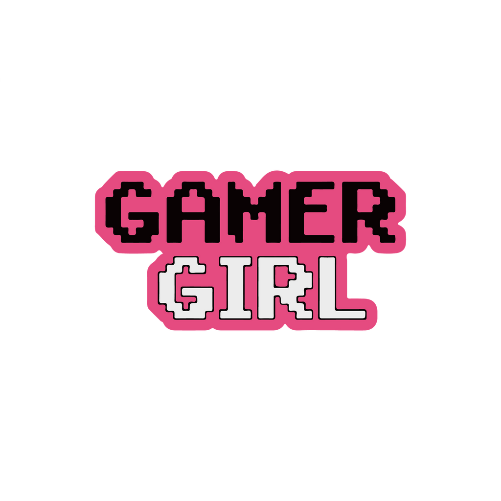 Gamer Girl Sticker Premium Vinyl Sticker
