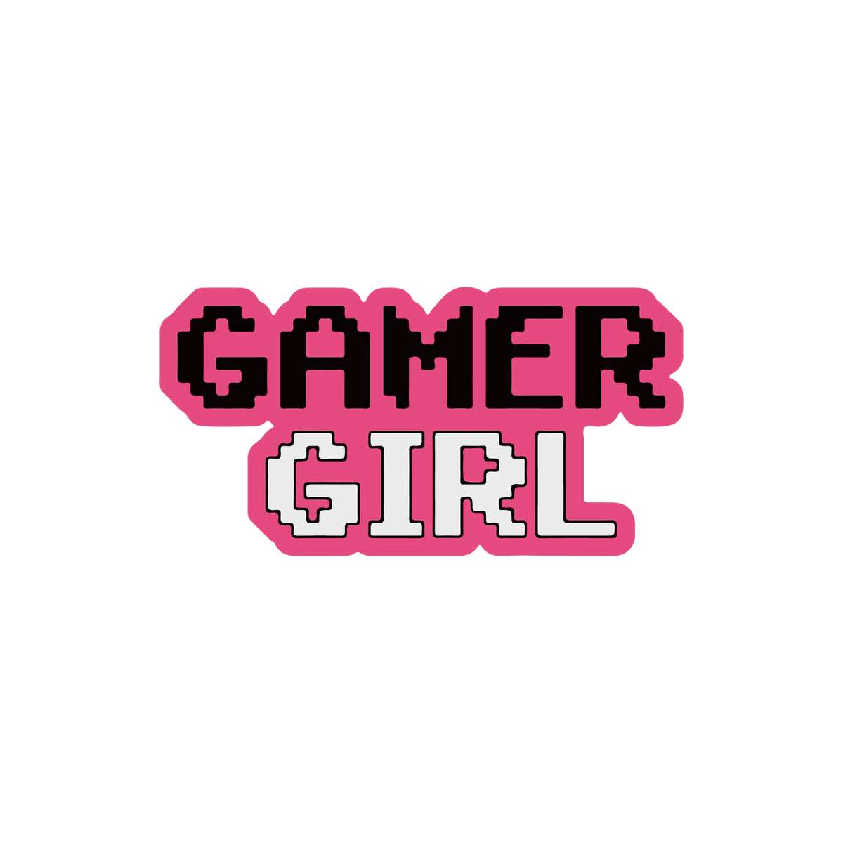 Gamer Girl Sticker Premium Vinyl Sticker