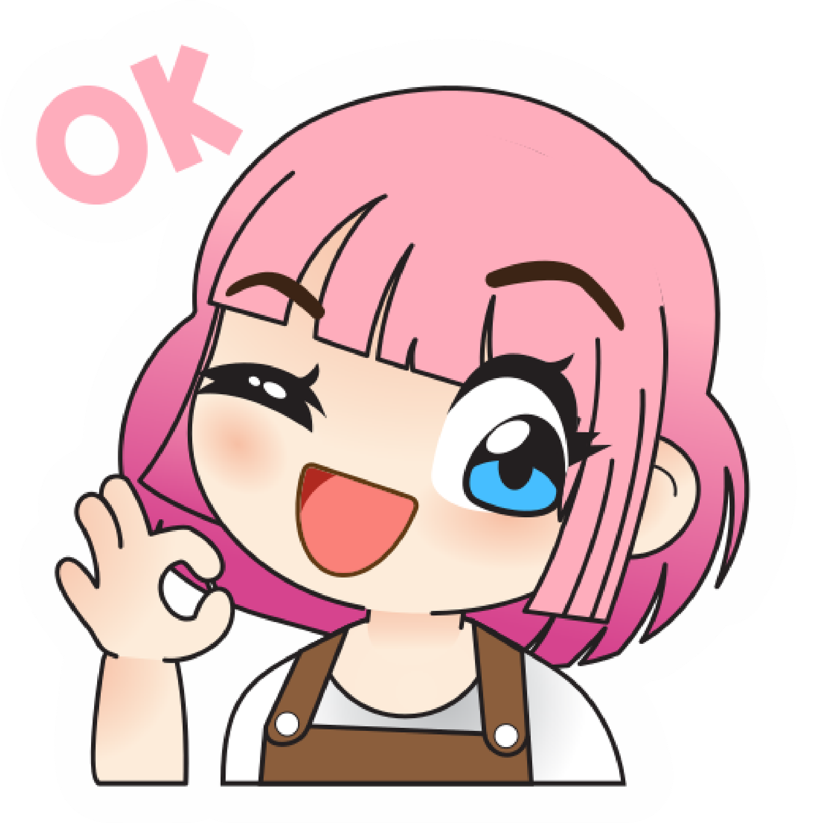 OK STICKER Premium Vinyl Sticker
