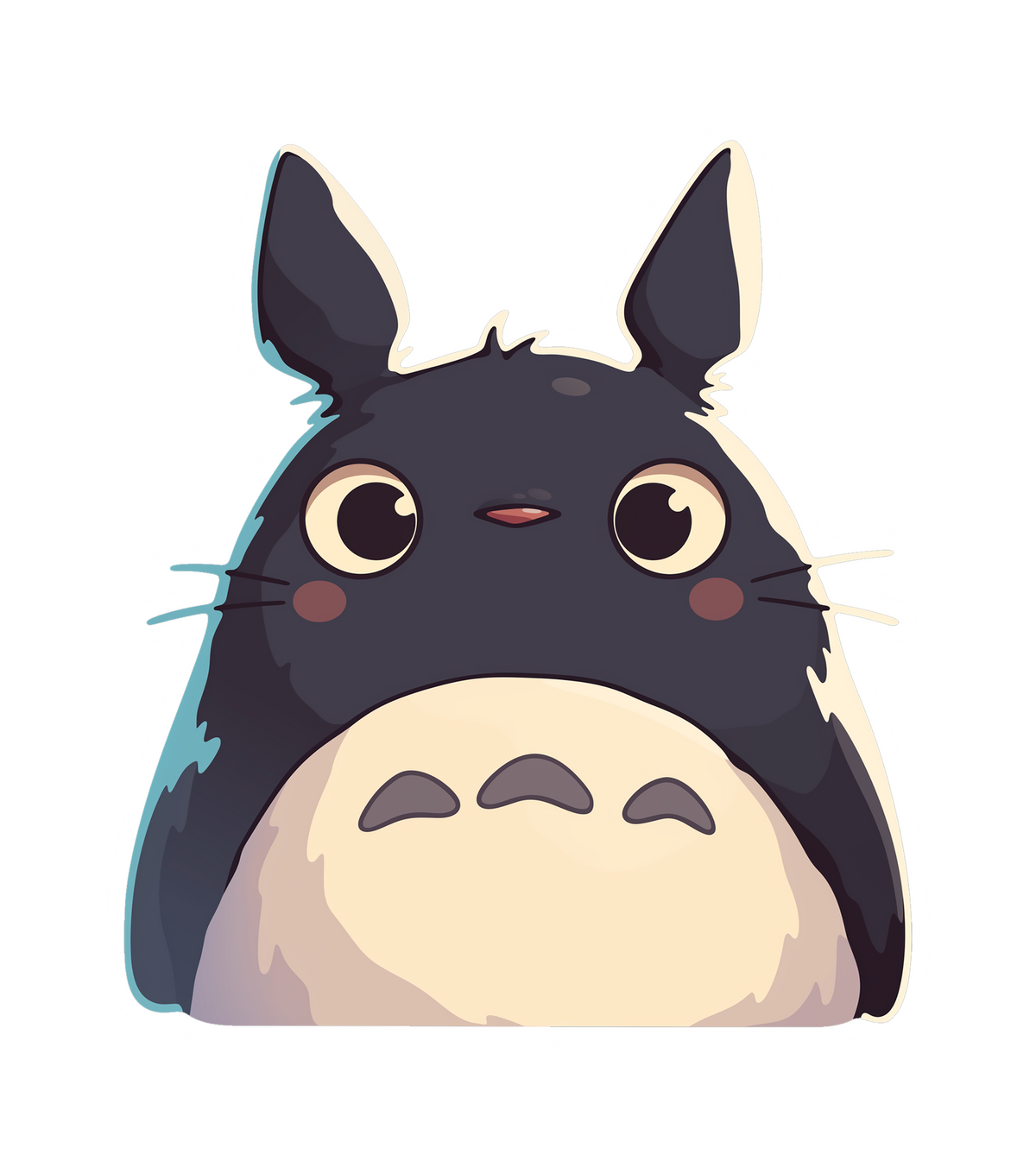 TOTORO STICKER Premium Vinyl Sticker