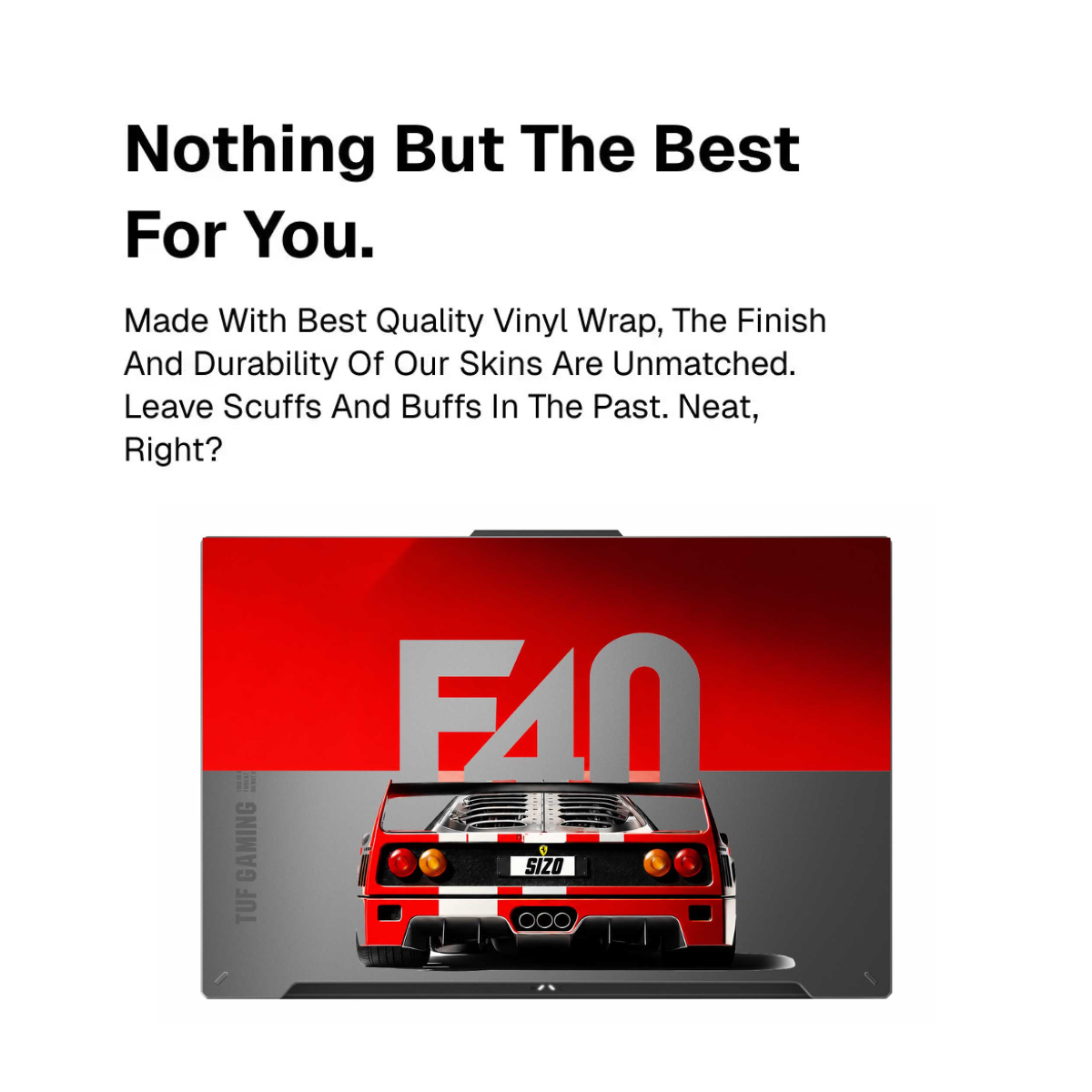 Maserati Quattroporte Manifest Laptop Skin